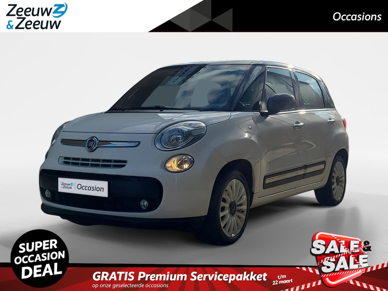 Fiat 500 L - 0.9 TwinAir Lounge Bluetooth | Climate & cruise control | Panoramadak | Bovag garantie | N - AutoWereld.nl