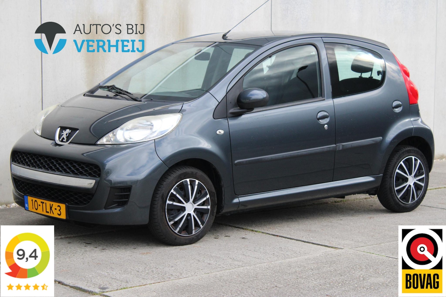 Peugeot 107 - 1.0-12V XS / 5-DRS / AIRCO / NIEUWE APK / CENTRALE VERGRENDELING - AutoWereld.nl