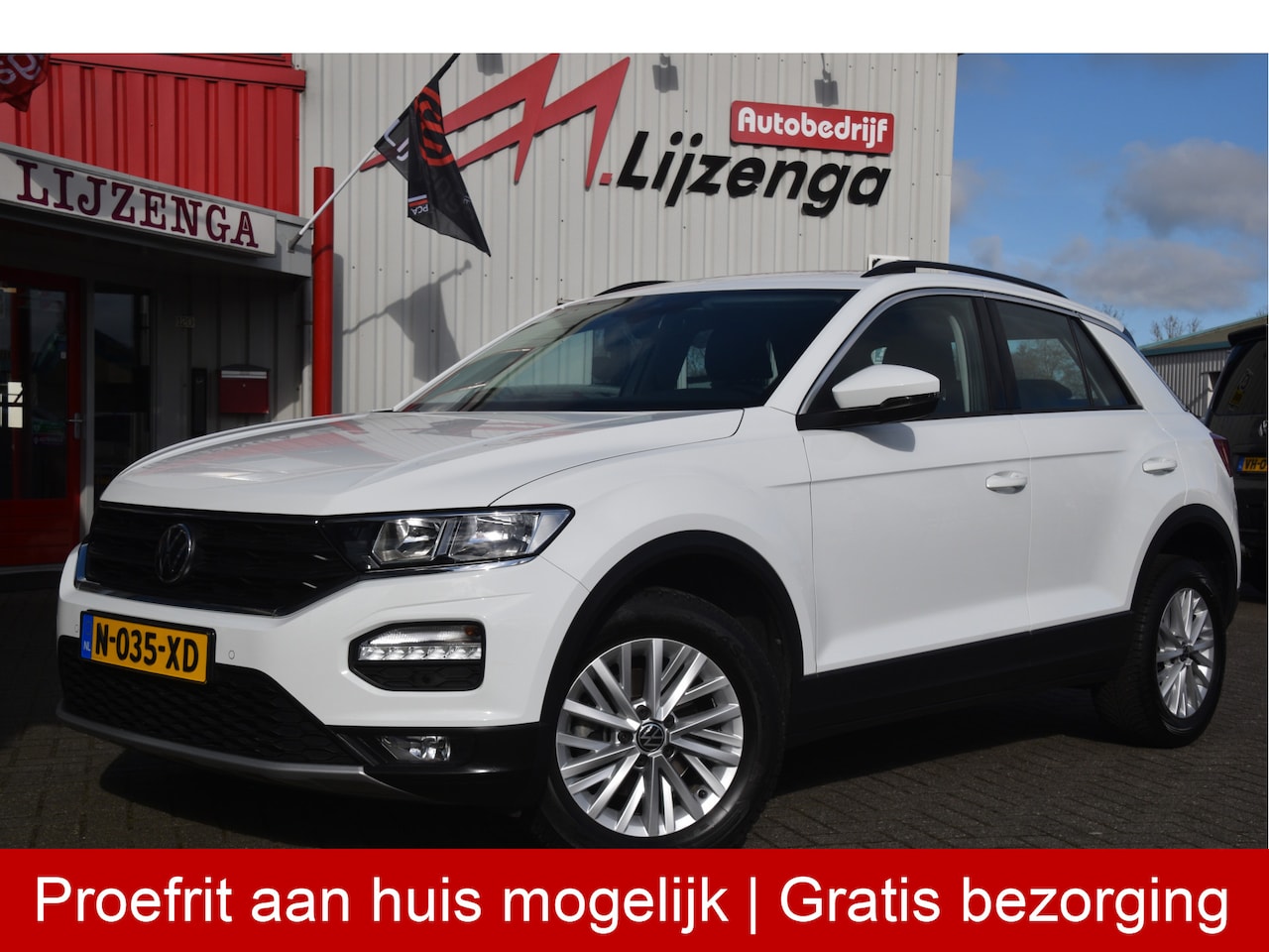 Volkswagen T-Roc - 1.0 TSI Style Carplay | Navi | Clima | PDC | DAB | Bluetooth - AutoWereld.nl