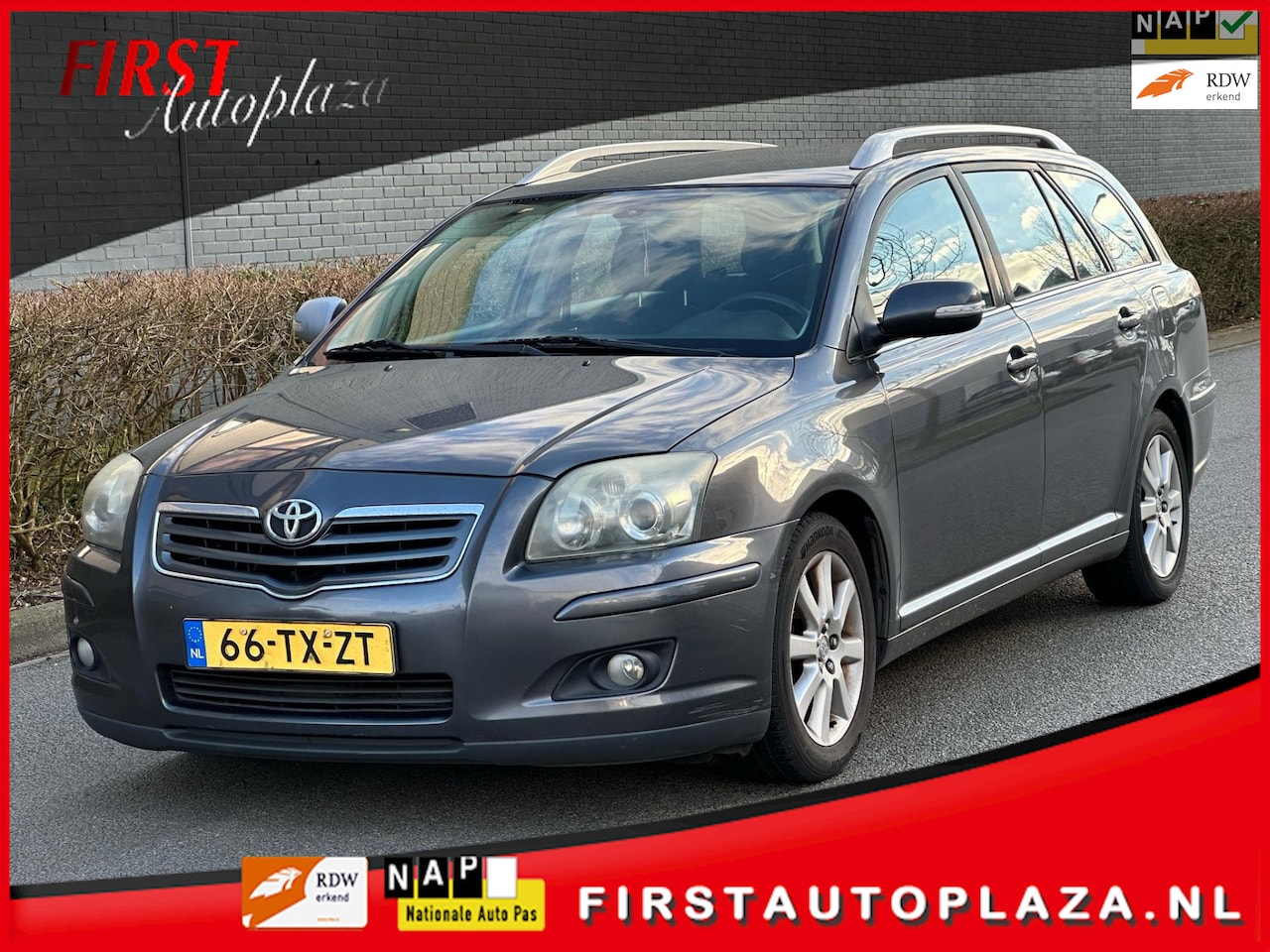 Toyota Avensis Wagon - 1.8 VVTi Luna AIRCO/CRUISE/NAVI | INRUILKOOPJE ! - AutoWereld.nl