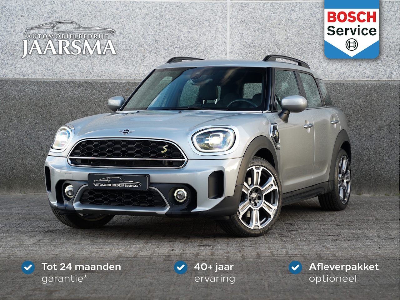 MINI Countryman - 2.0 Cooper S E ALL4 220pk |Sportstoelen |19" LM velgen |Dakrails | - AutoWereld.nl