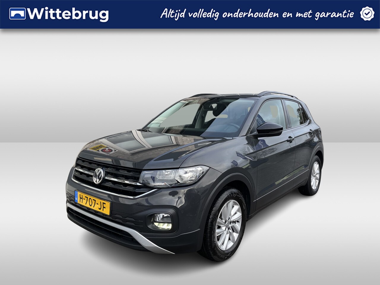 Volkswagen T-Cross - 1.0 TSI Life / ADAPT. CRUISE/ DAB/ NAVI/ APP-CONNECT/ AIRCO/ 16"LMV - AutoWereld.nl