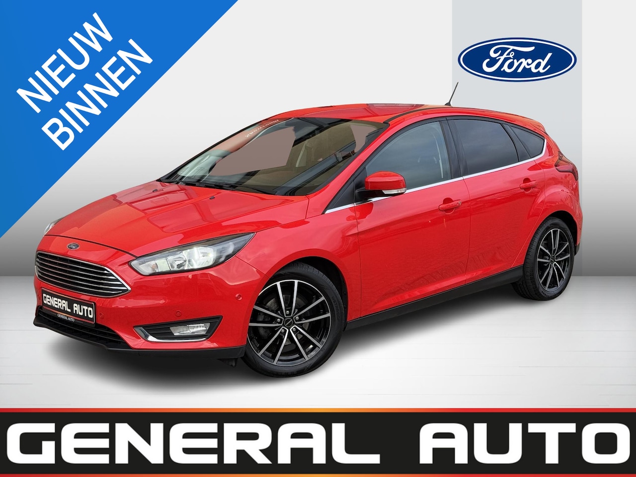 Ford Focus - 1.0 EcoBoost Titanium 1.0 EcoBoost Titanium, Automaat, Navi - AutoWereld.nl