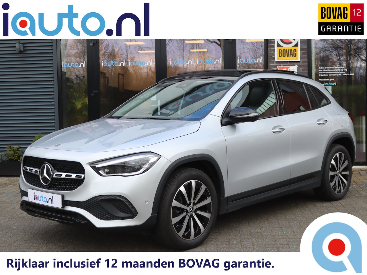 Mercedes-Benz GLA-Klasse - 250 e Progressive Night Pano/LED/Leder/Keyless/Camera/Elek. stoelen/Dodehoek/19"/Trekhaak - AutoWereld.nl