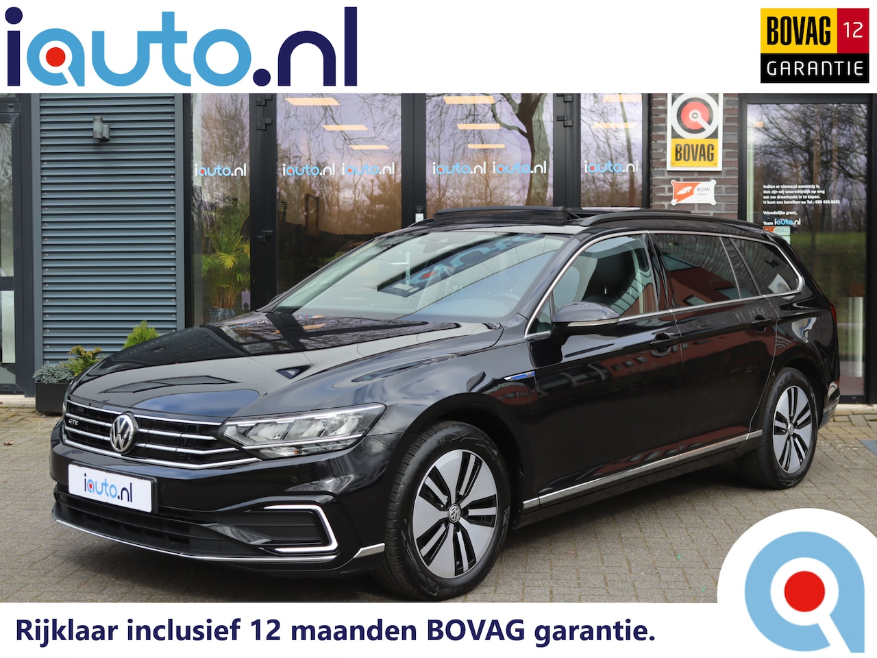 Volkswagen Passat Variant - 1.4 TSI PHEV GTE Pano/Nappa Leder/Camera/Navi Pro/Virtual Cockpit/Trekhaak wegkl. - AutoWereld.nl