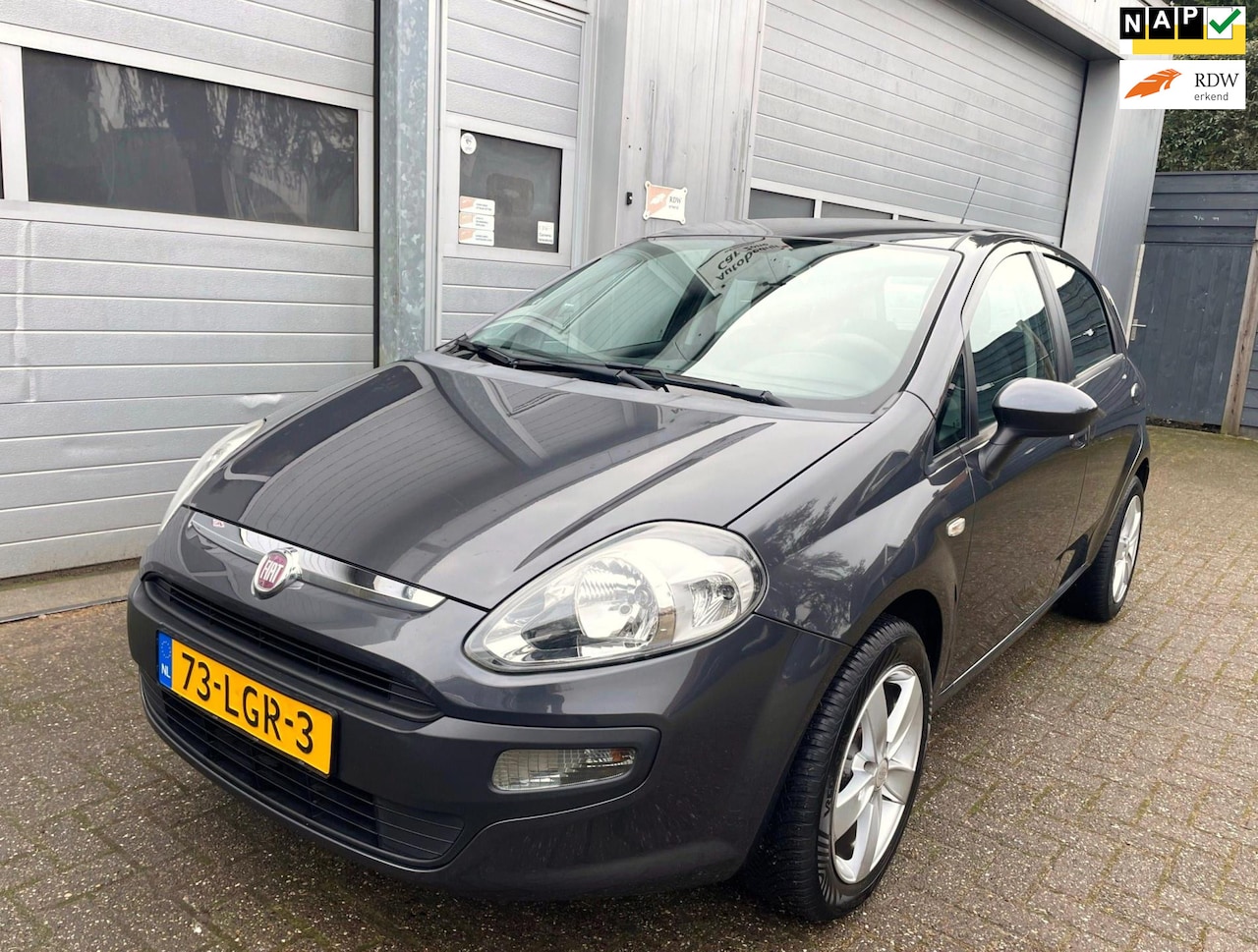 Fiat Punto Evo - 1.4 Dynamic 5DR 2010-Navi-Airco-L.mVelgen-APK - AutoWereld.nl