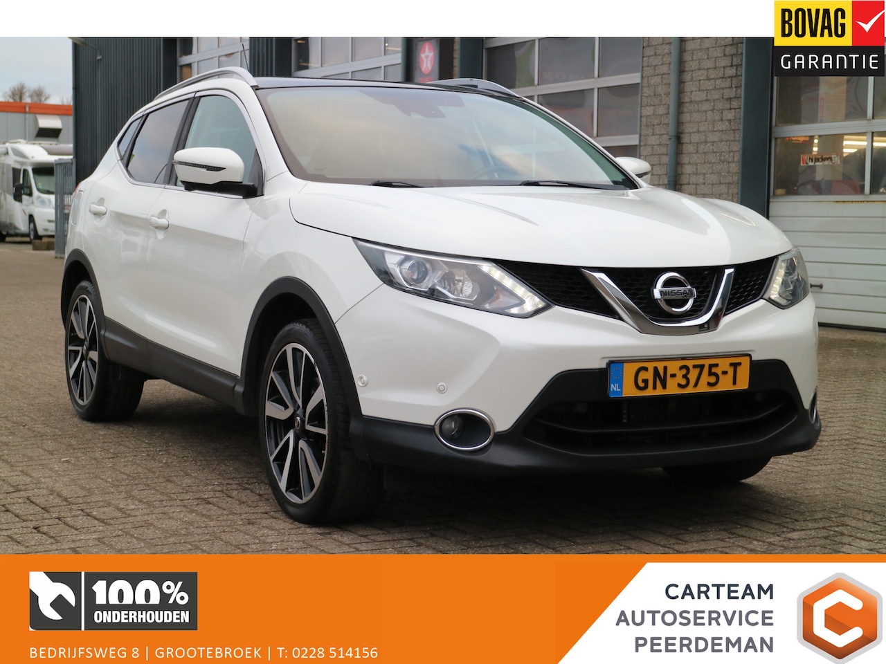 Nissan Qashqai - 1.2 Tekna | Pano | Camera | Trekhkaak! | - AutoWereld.nl