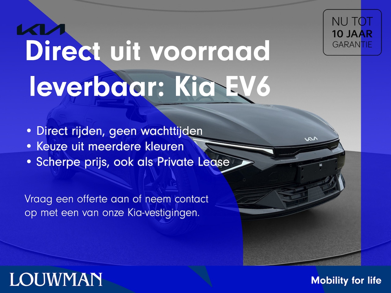 Kia EV6 - Light Edition 63 kWh | NU UIT VOORRAAD LEVERBAAR | KIA BREDA | | Vehicle-to-load |  Adapti - AutoWereld.nl