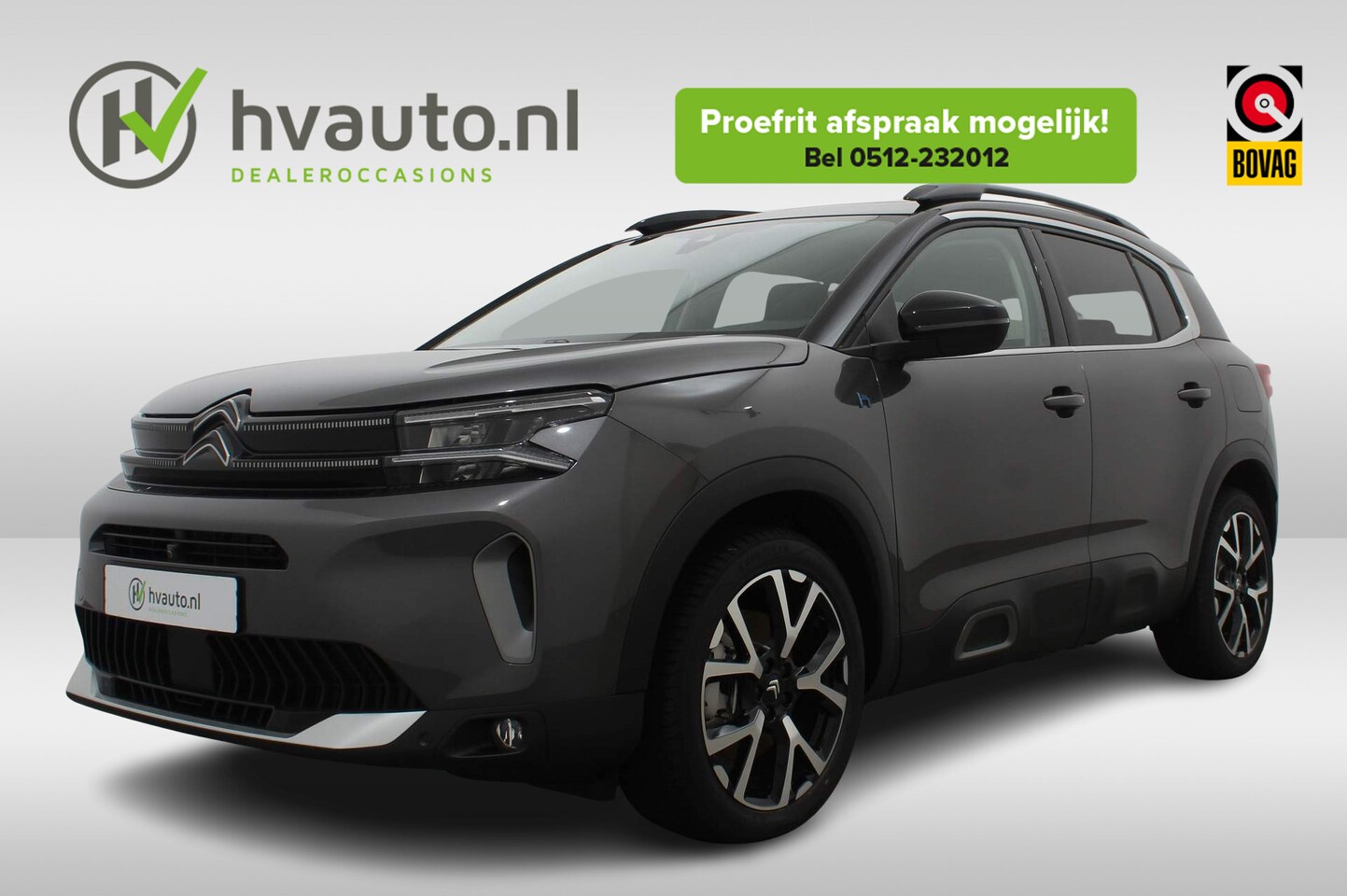 Citroën C5 Aircross - 1.6 PLUG-IN HYBRID 225PK SHINE PACK EAT8 | Navi | Panoramadak | Leer - AutoWereld.nl