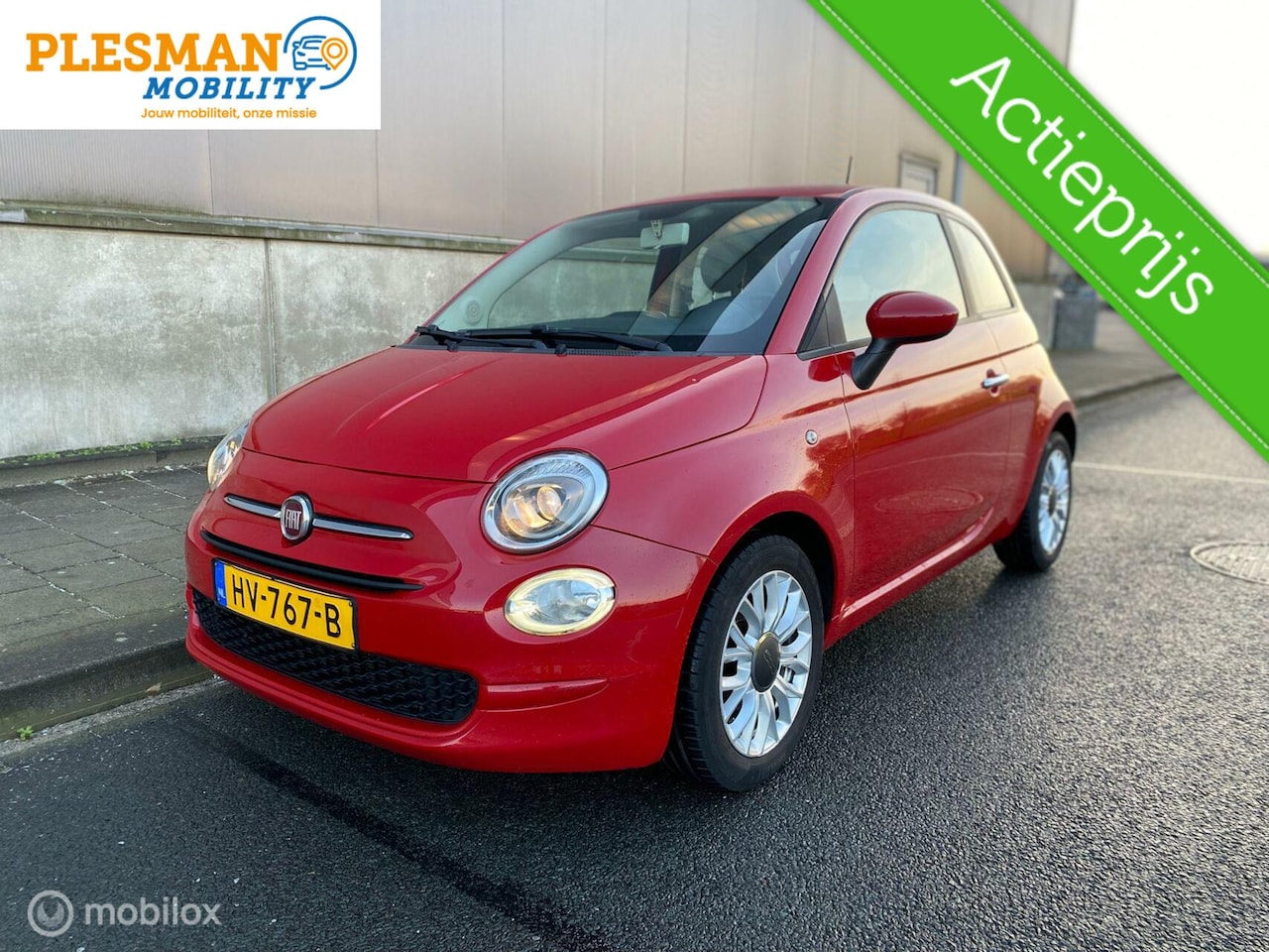 Fiat 500 - 0.9 TwinAir Turbo Popstar Automaat * NL Auto * - AutoWereld.nl