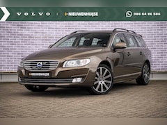 Volvo V70 - 2.0 D3 Summum | Trekhaak | 18" Titania | Schuif/kantel dak | Leer | Parkeersensoren | Nieu