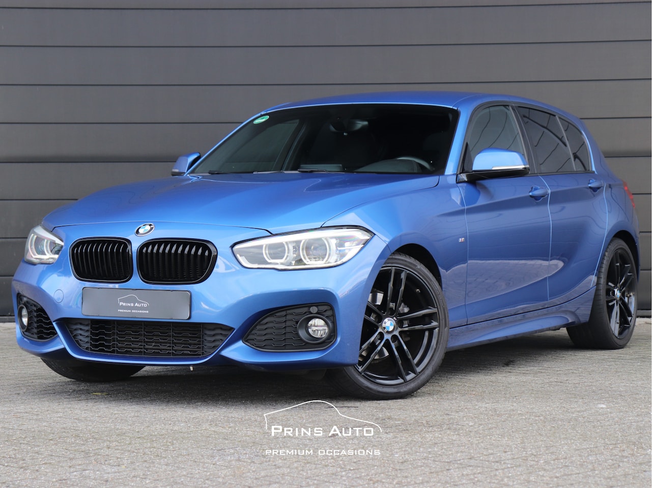 BMW 1-serie - 118i M-SPORT |18" LM|NAVI PROFF|CRUISE|ESTORIL BLUE - AutoWereld.nl