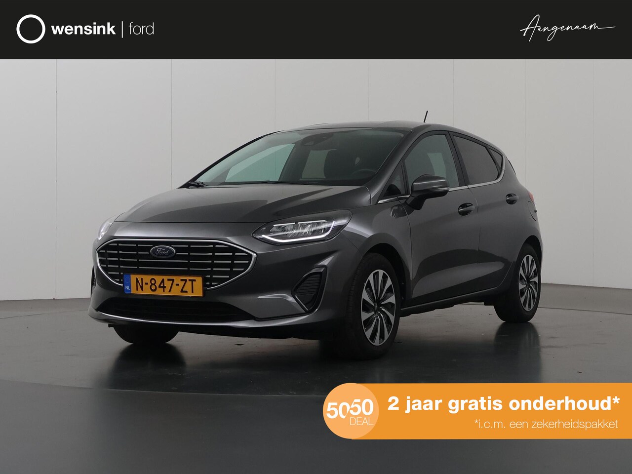 Ford Fiesta - 1.0 EcoBoost Hybrid Titanium | Climate Control | Winterpack | Apple CarPlay | Parkeersenso - AutoWereld.nl