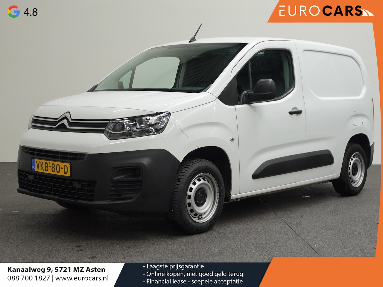 Citroën Berlingo - 1.5 BlueHDI 75pk Airco Trekhaak 3-zits Euro6 - AutoWereld.nl