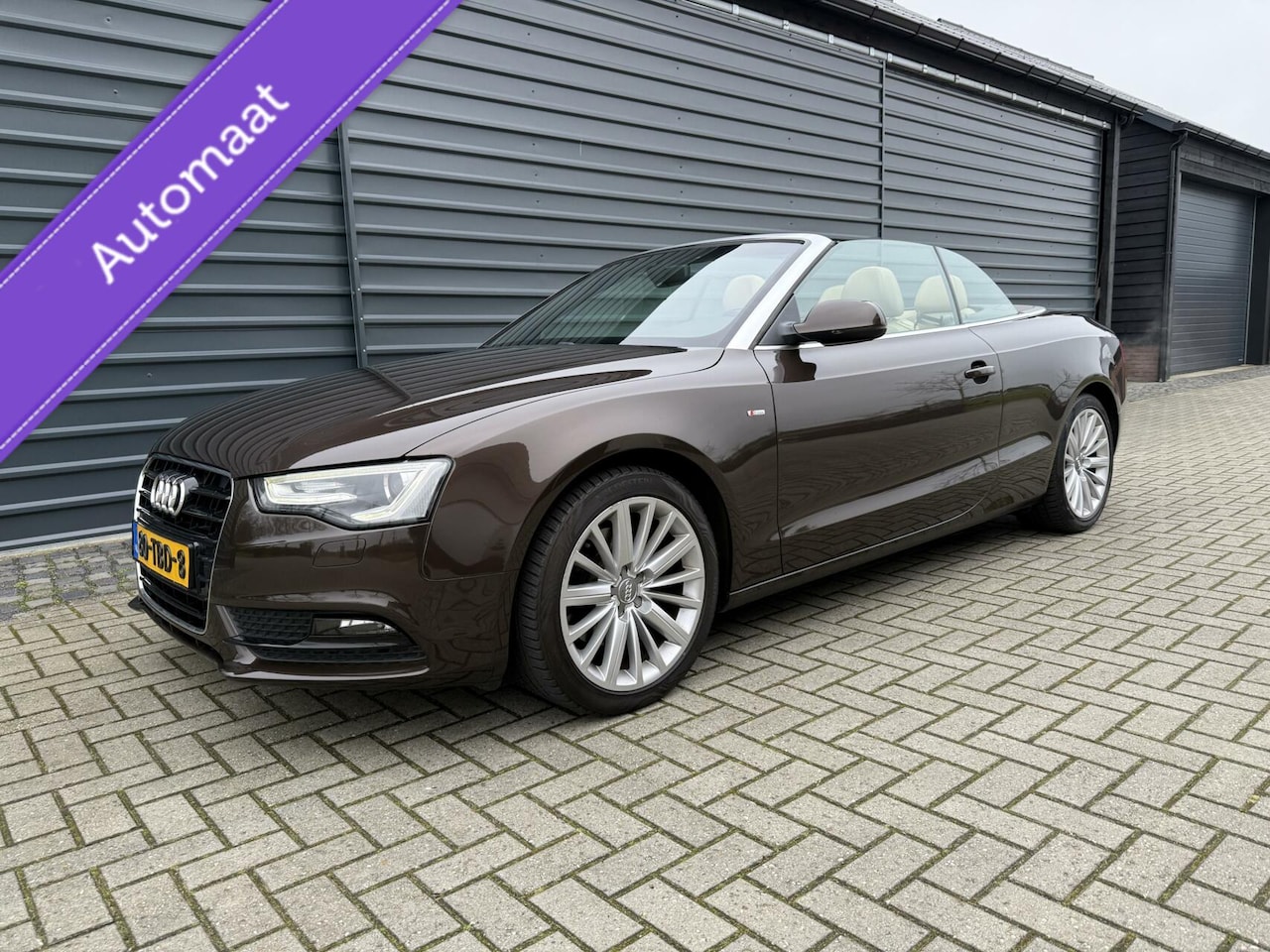 Audi A5 Cabriolet - 2.0 TFSI Pro Line S Cabrio Automaat leder Navi - AutoWereld.nl