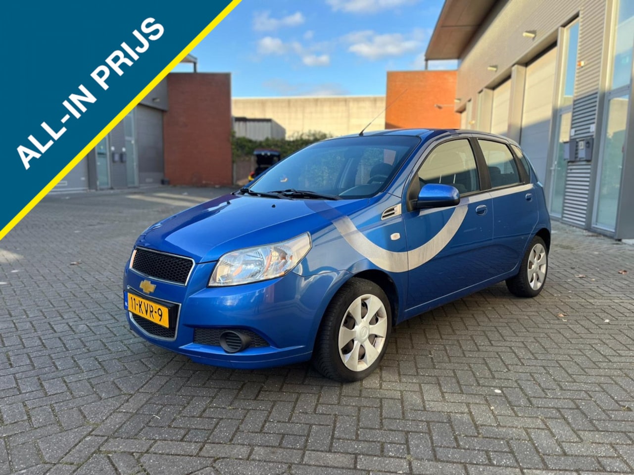 Chevrolet Aveo - 1.2 16V LS B-clever Airco,APK,NAP - AutoWereld.nl