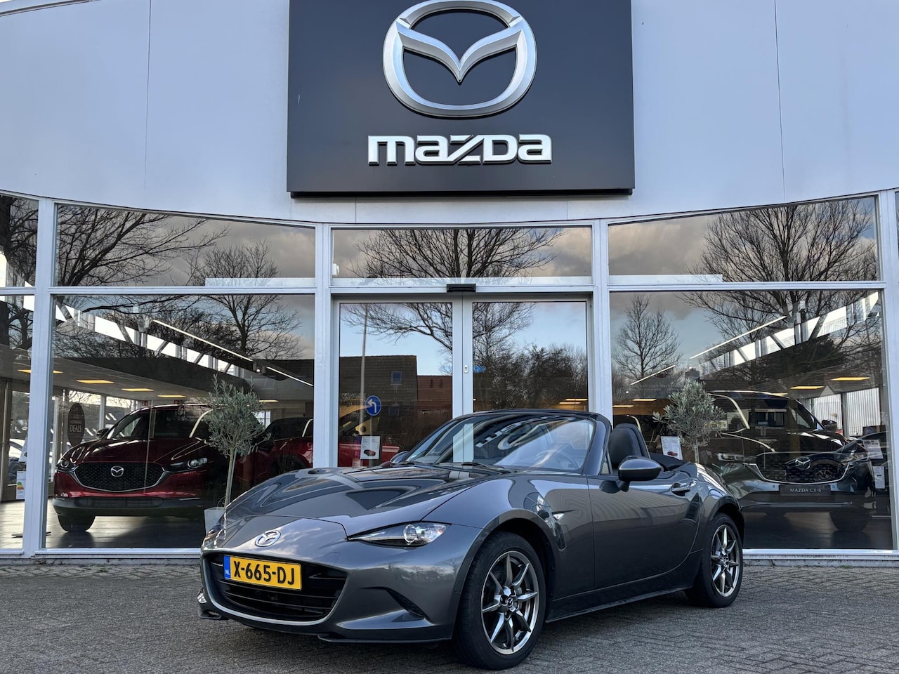 Mazda MX-5 - 1.5 SkyActiv-G 132 Exclusive-Line 1 Eig. Keurige auto, Leer, Stoelverw., Keyless, Navigati - AutoWereld.nl