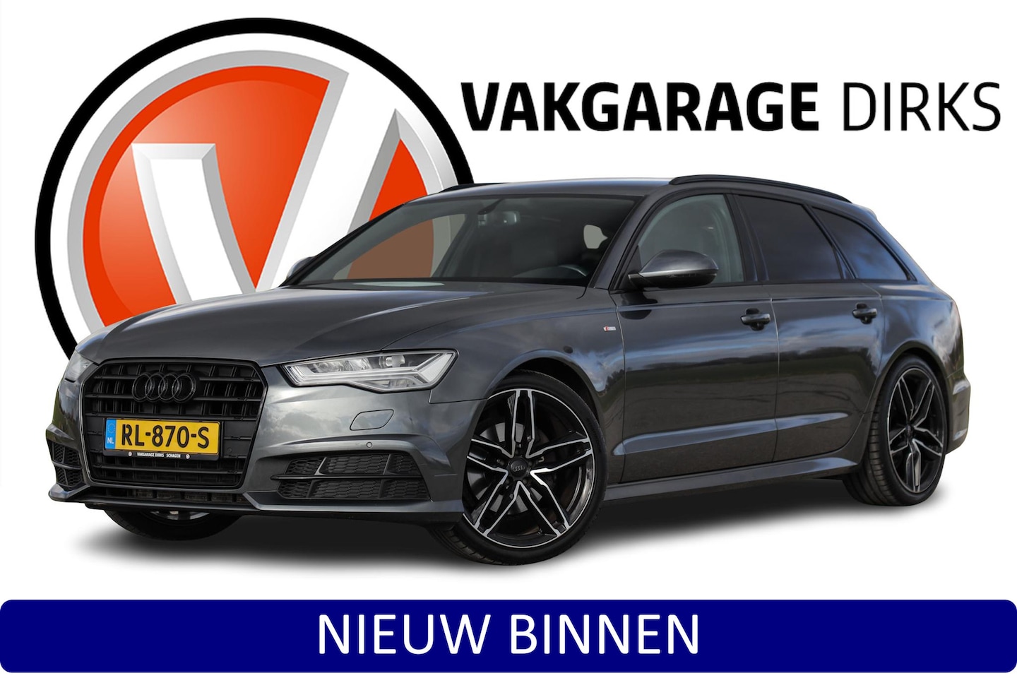 Audi A6 Avant - 1.8 TFSI 190 PK 3x S-line ✅ LED ✅ 20 Inch ✅ Apple carplay - AutoWereld.nl