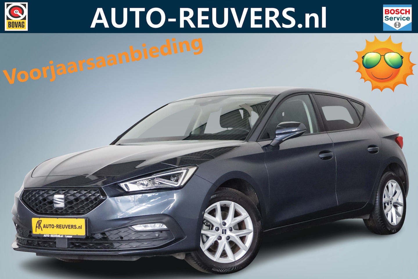 Seat Leon - 1.0 TSI Style / Navi / Cruise / CarPlay / DAB / LED - AutoWereld.nl