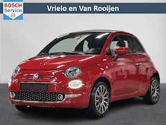 Fiat 500 C - 1.0 Hybrid RED | Cruise | Cabrio | Parkeersensoren achter | ACC | Red edition | LM velgen