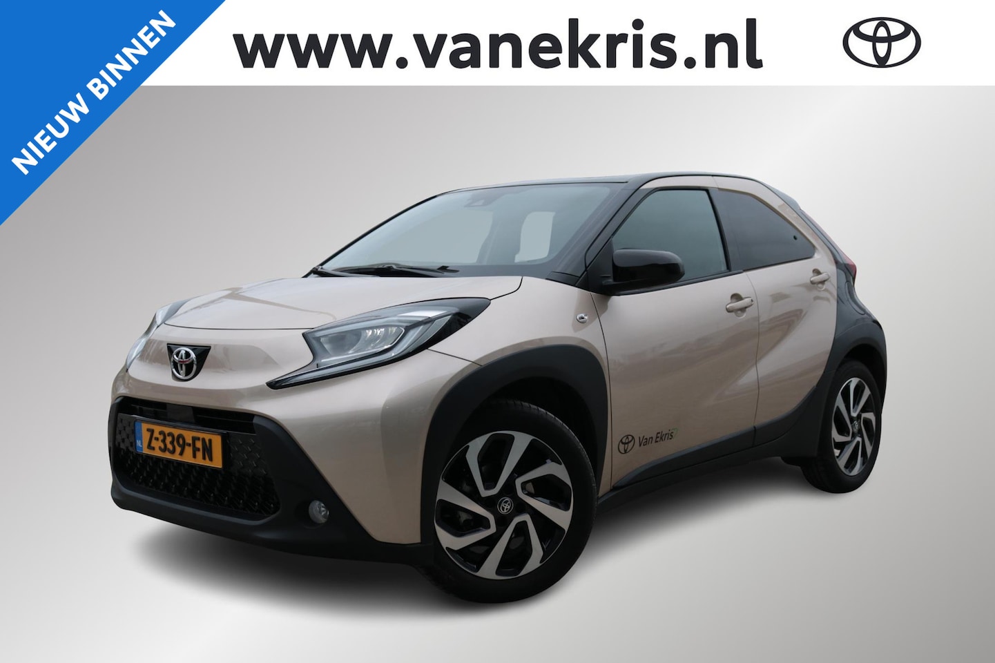 Toyota Aygo X - 1.0 VVT-i S-CVT Pulsen, Automaat, Apple carplay, Android auto, Parkeercamera. - AutoWereld.nl