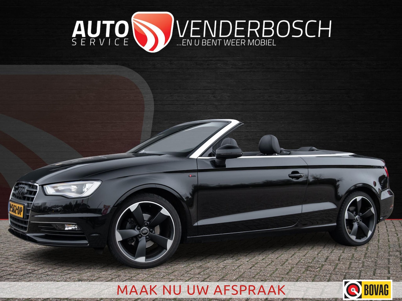 Audi A3 Cabriolet - 1.4 TFSI CoD Ambition Sport Edition 150pk | Stoelverwarming | Navi | Cruise - AutoWereld.nl