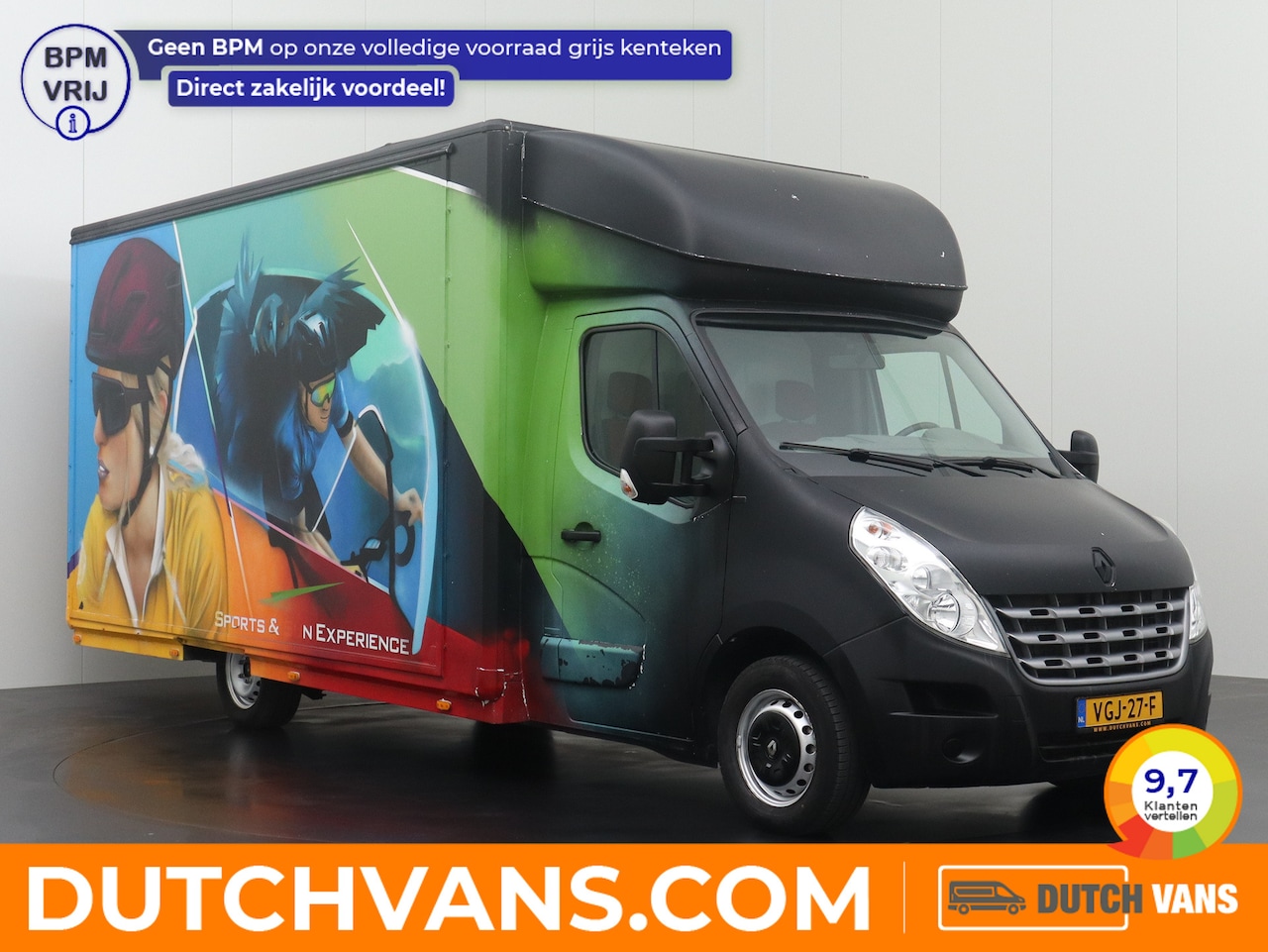 Renault Master - 2.3DCi 150PK Showroom-Verkoopwagen | Euro 6 | Camera | Airco | 3-Persoons - AutoWereld.nl