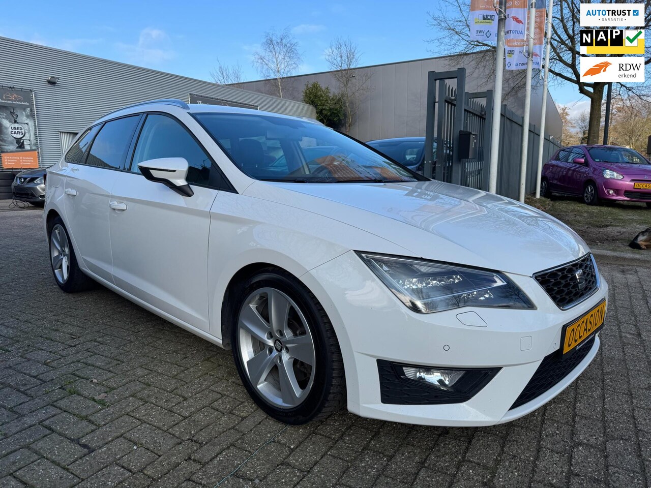 Seat Leon ST - 1.8 TSI FR Dynamic 180 pk 2e eigenaar , led-navi, cruise, elec pakket, trekhaak, stoelverw - AutoWereld.nl