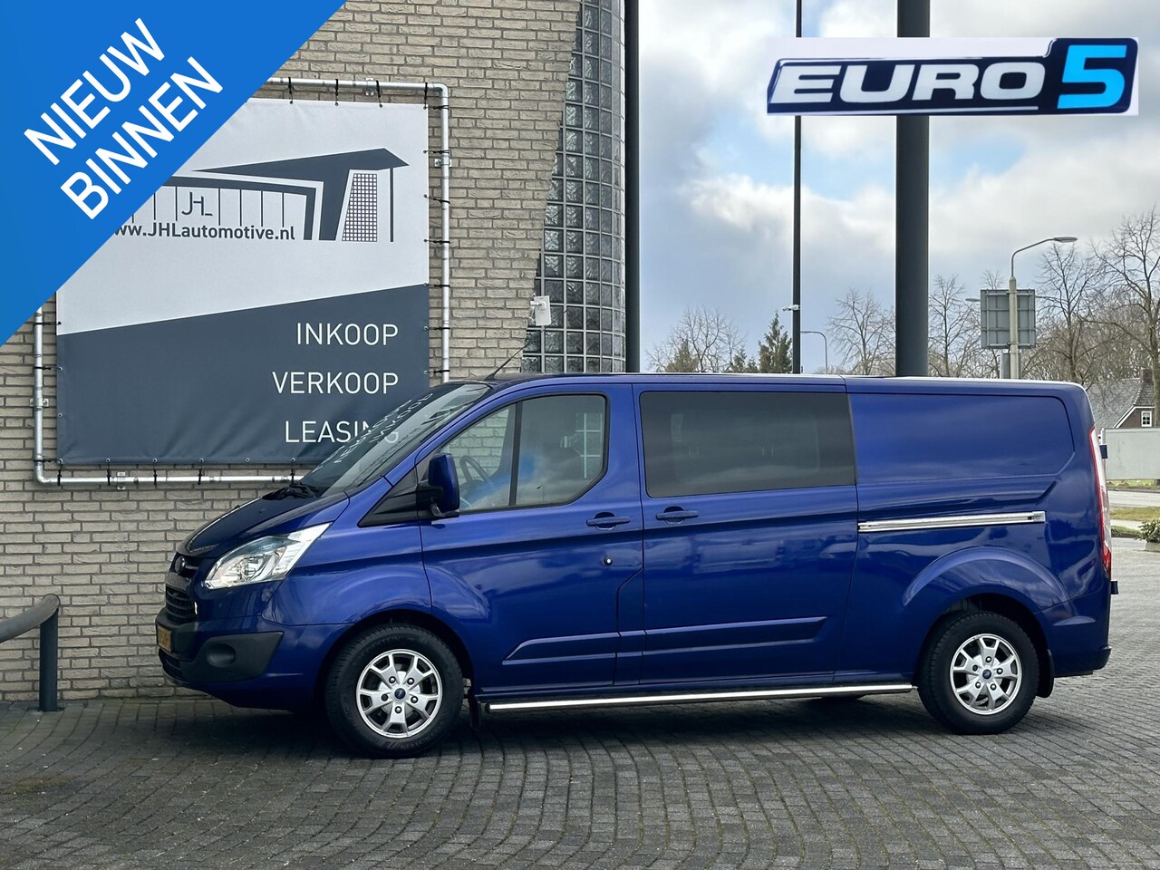 Ford Transit Custom - 290 2.2 TDCI L2H1 Limited DC*A/C*LEER*NAVI*CRUISE* - AutoWereld.nl