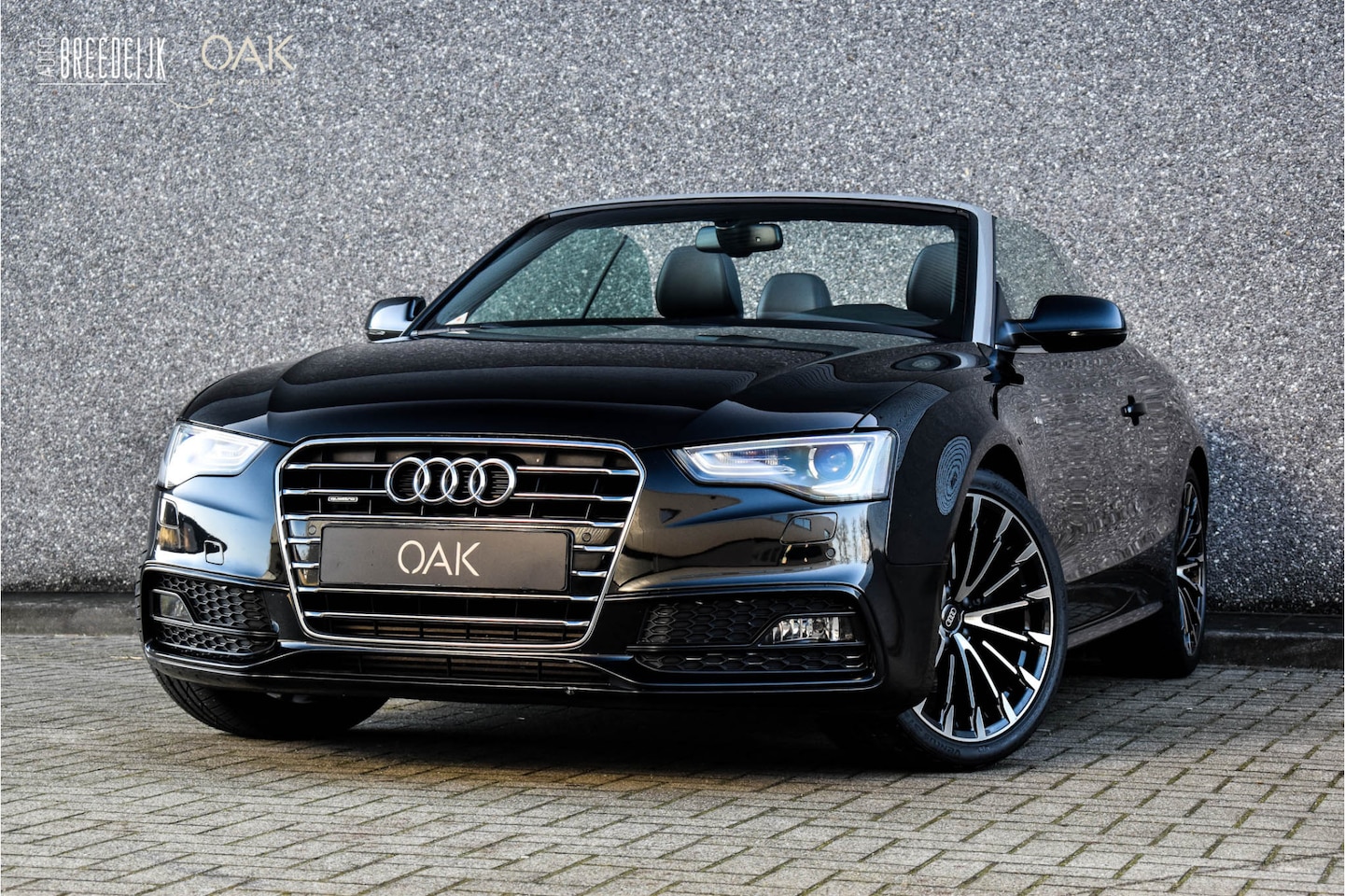 Audi A5 Cabriolet - 2.0 Quattro Aut. | S-Line | Navi | B&O | Camera | Leder | LED | 19"LM - AutoWereld.nl