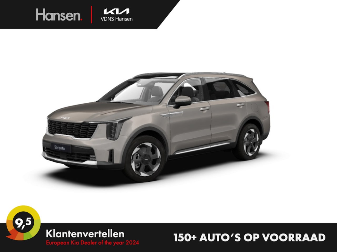 Kia Sorento - 1.6 T-GDi Plug-in Hybrid ExecutiveLine 7p I Snel leverbaar - AutoWereld.nl