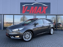 Ford Focus Wagon - 1.0 Titanium Navi Xenon Trekhaak Clima Stoelverw