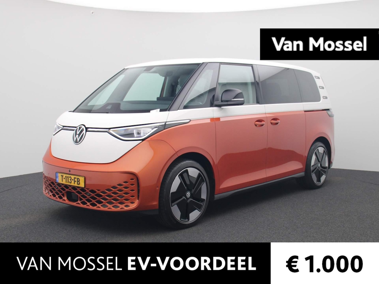 Volkswagen ID. Buzz - 1st Max 77kWh | Navigatie | Airco | Parkeersensoren voor/achter | 21 inch Velgen | 360' Ca - AutoWereld.nl