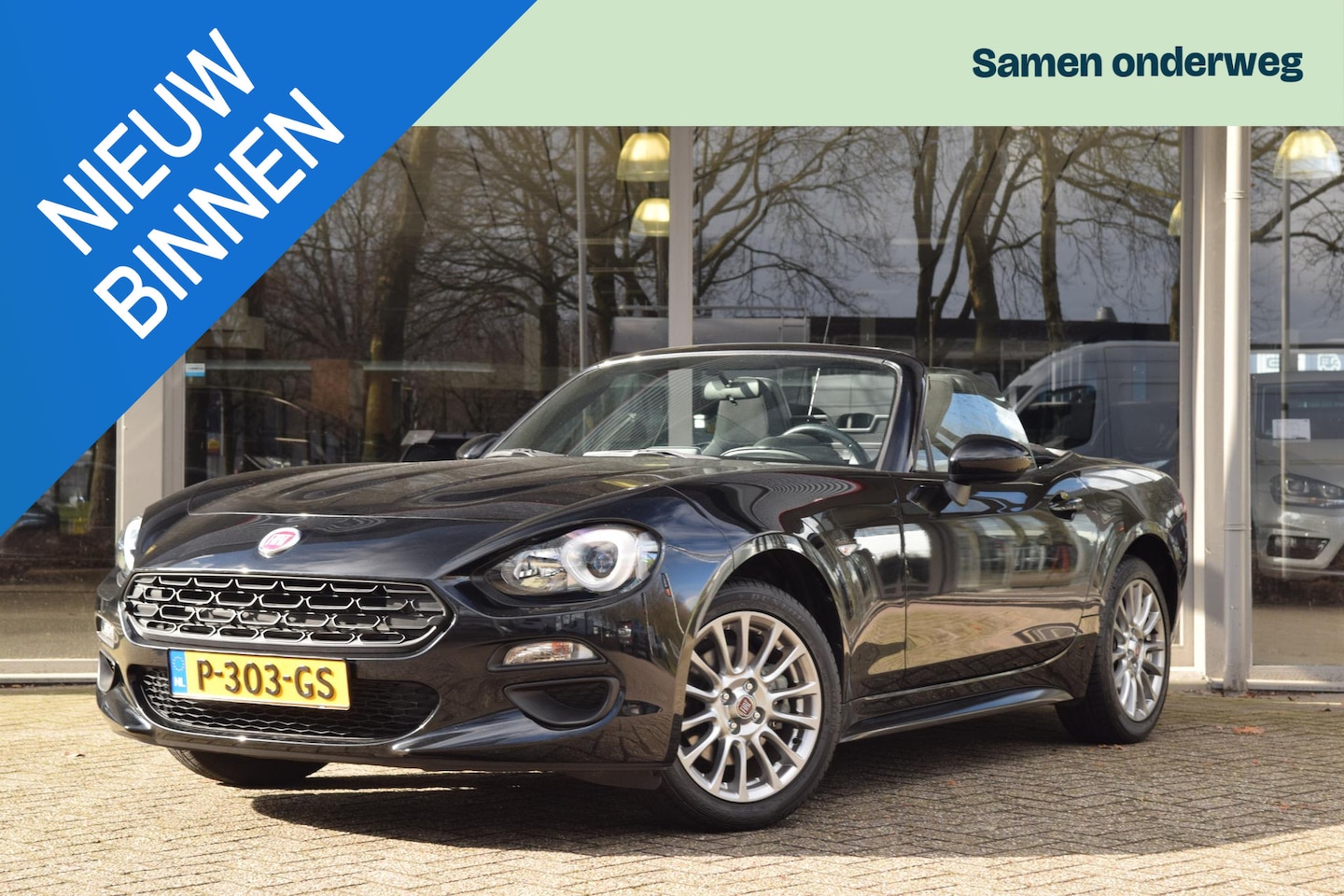 Fiat 124 Spider - 1.4 MultiAir Turbo 140PK met Nav/Ac/BT Tel/Lmv - AutoWereld.nl