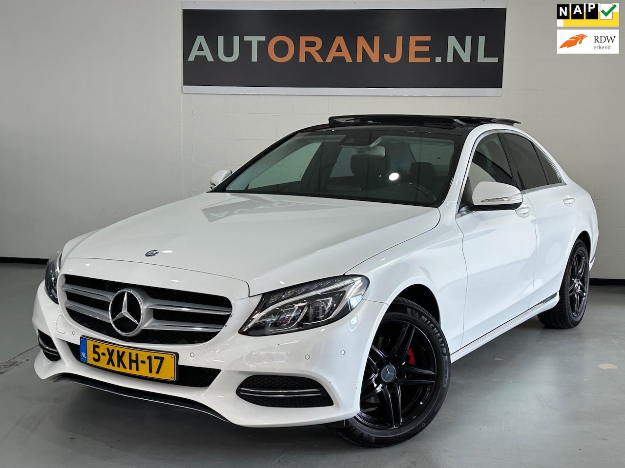 Mercedes-Benz C-klasse - 180-Pano-Clima-Cruise-Navi-NAP!! - AutoWereld.nl