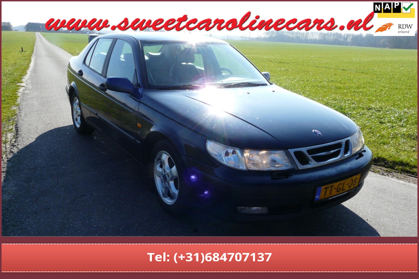 Saab 9-5 - 2.3t 2.3t,Airco,Leder,Cruise,Lmv's! - AutoWereld.nl