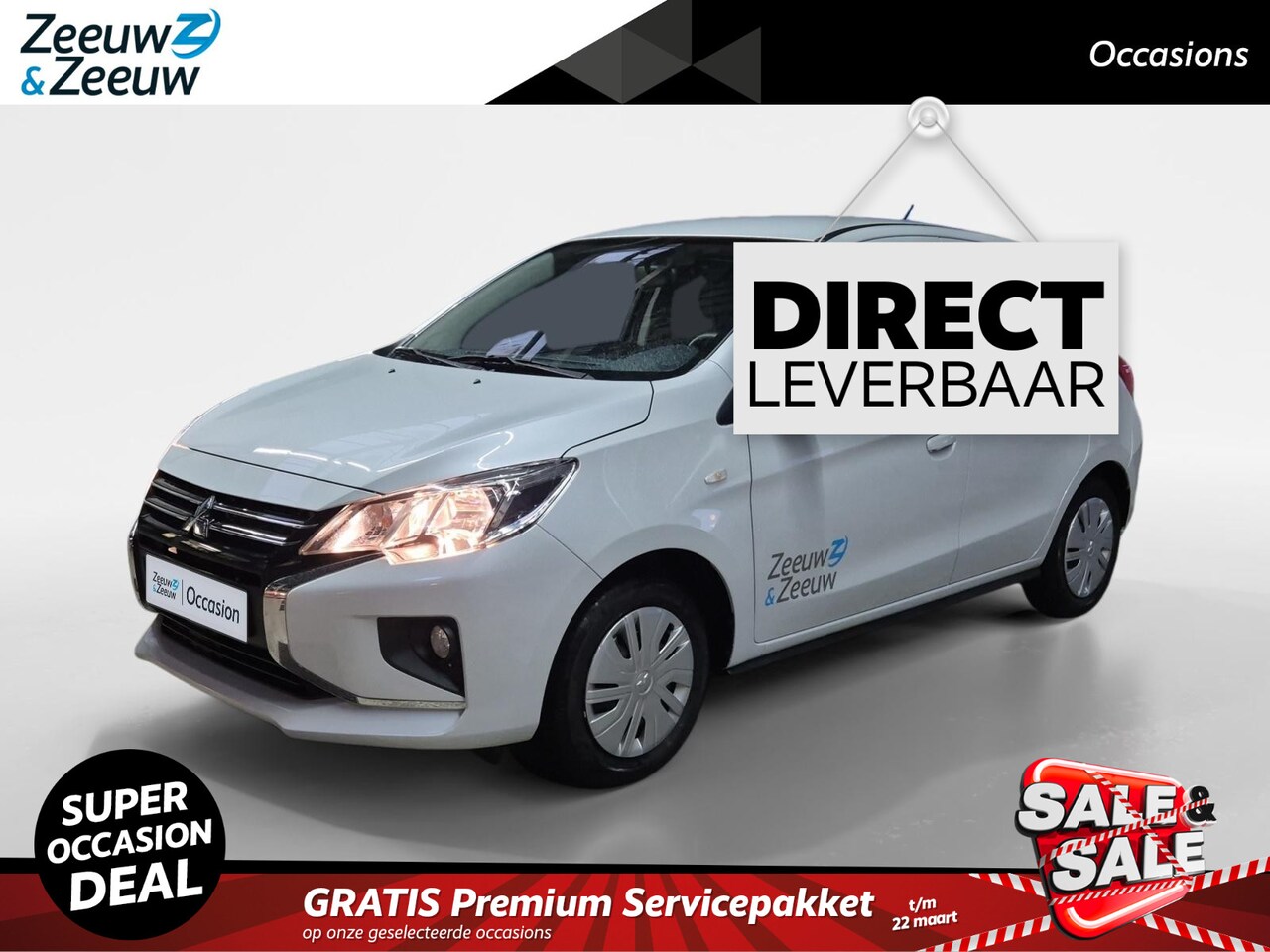 Mitsubishi Space Star - 1.2 Active Apple Carplay | Airco | Bluetooth | DAB Radio | Metallic | 8 Jaar garantie - AutoWereld.nl