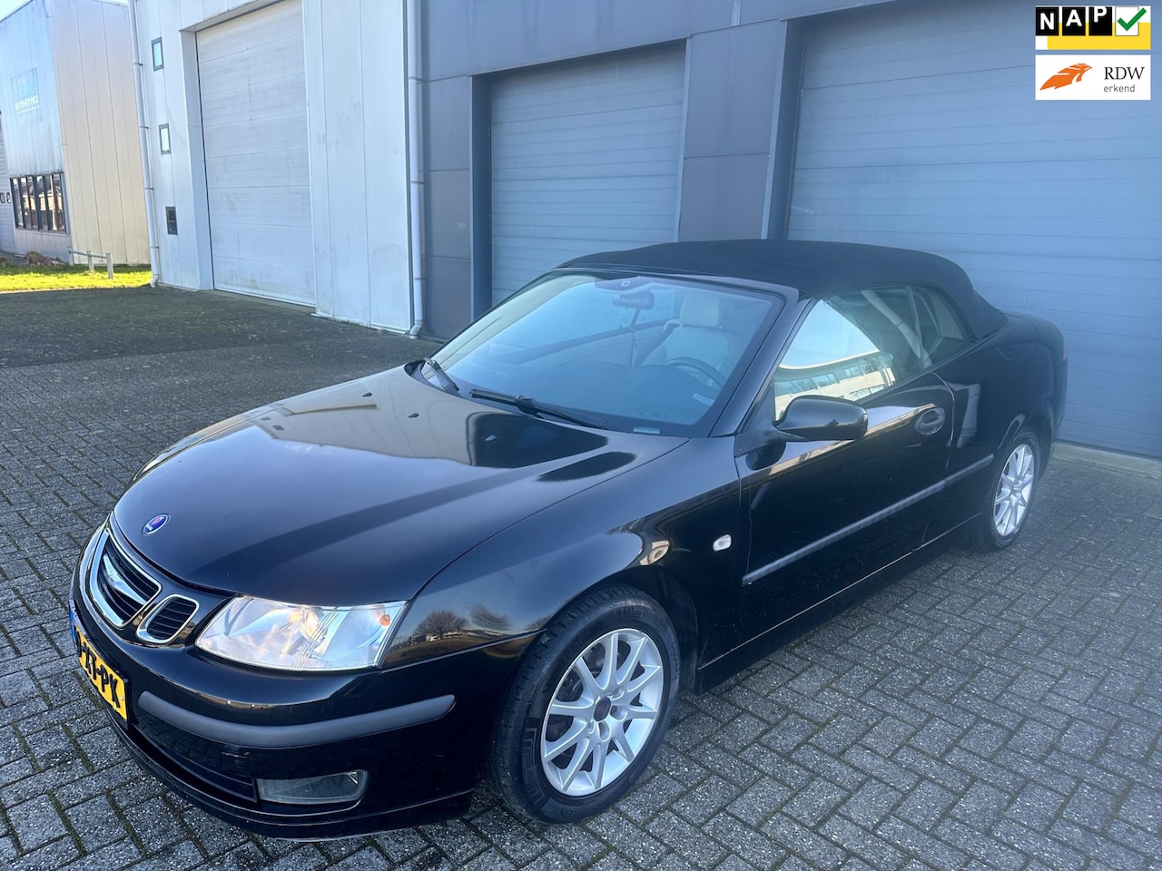 Saab 9-3 Cabrio - 1.9 TiD Vector 2006 Stoelverwarming soft top - AutoWereld.nl