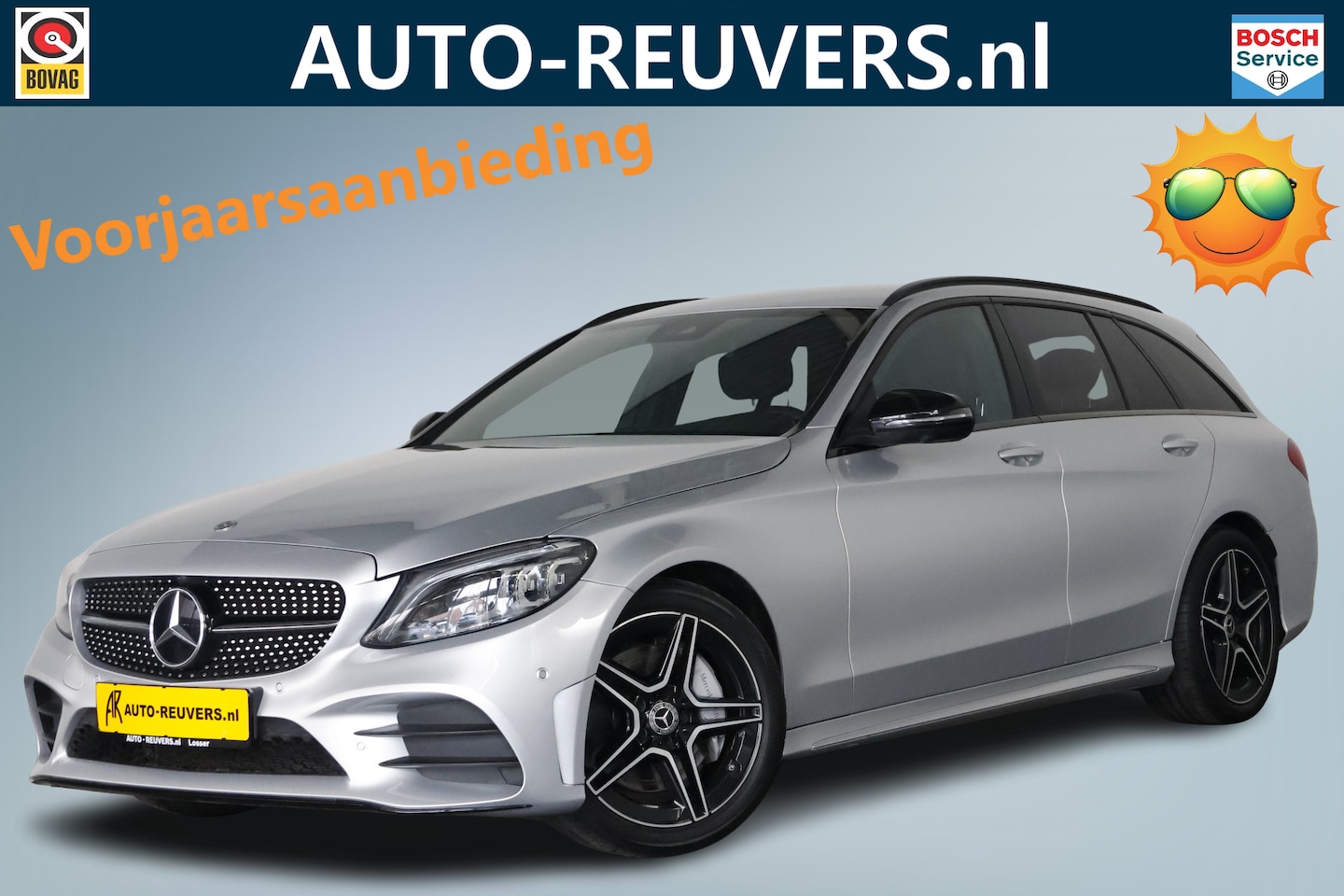 Mercedes-Benz C-klasse Estate - 300 Premium Pack / LED / Leder / CarPlay / Navi / Camera - AutoWereld.nl