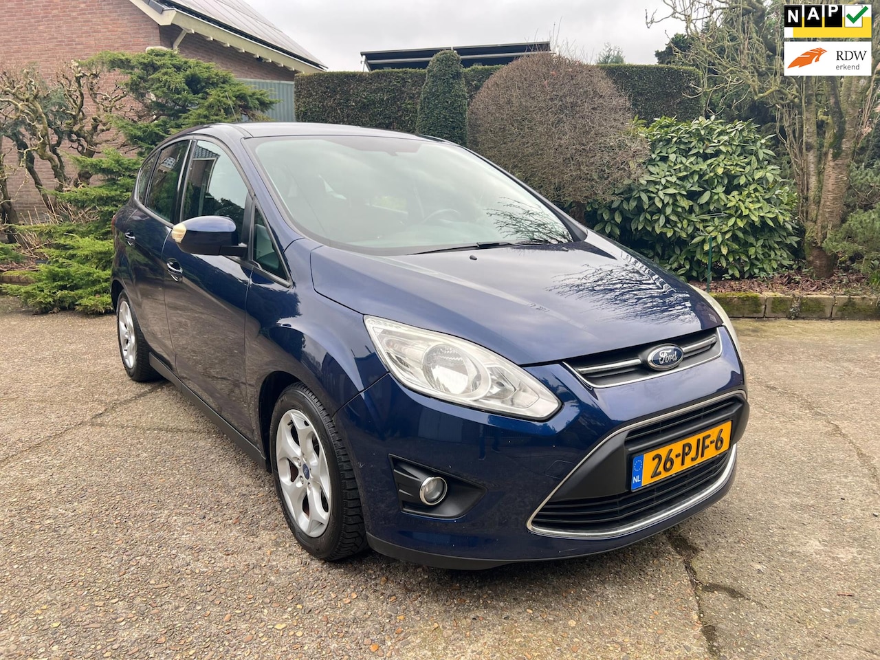 Ford C-Max - 1.6 Trend 1.6 Trend, Airco, Trekhaak, LM, NAP, Nette auto! - AutoWereld.nl