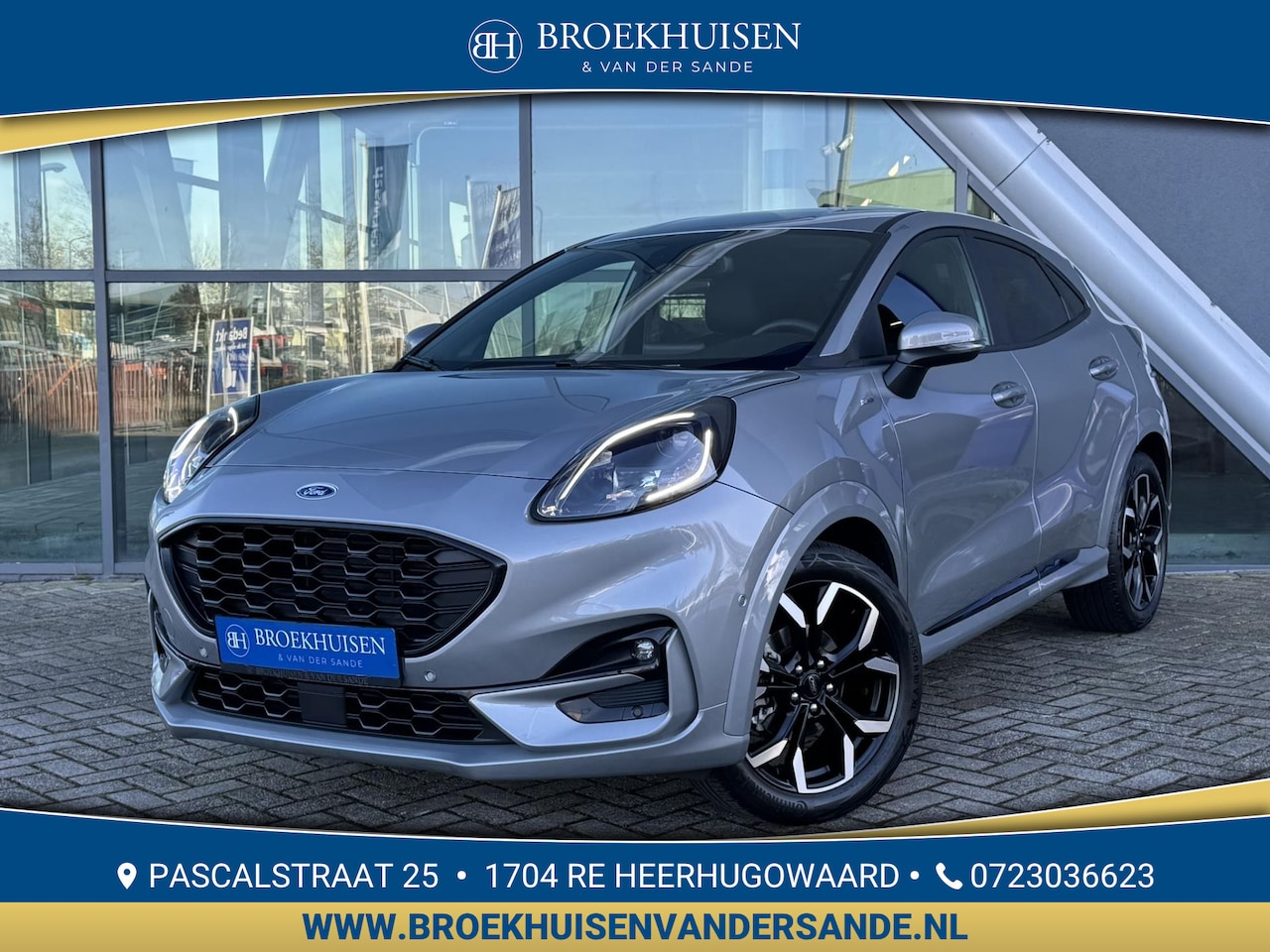 Ford Puma - 1.0 EcoBoost Hybrid ST-Line X 155pk Automaat / Adaptive Cruise / B&O Audio / Winterpack - AutoWereld.nl