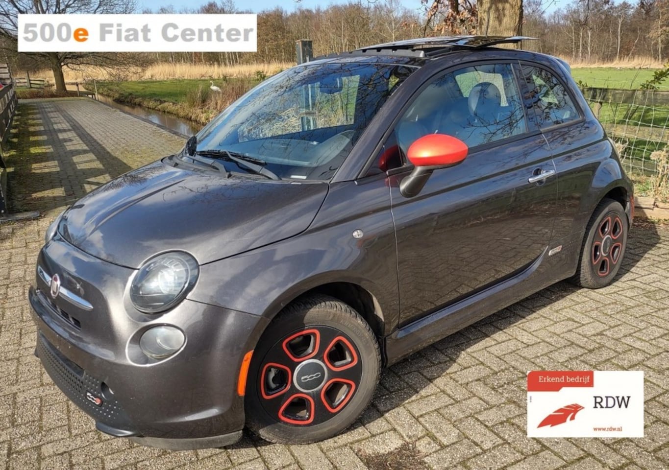 Fiat 500 - E-Classic-Esport-OpenDak-Alle Opties.. - AutoWereld.nl