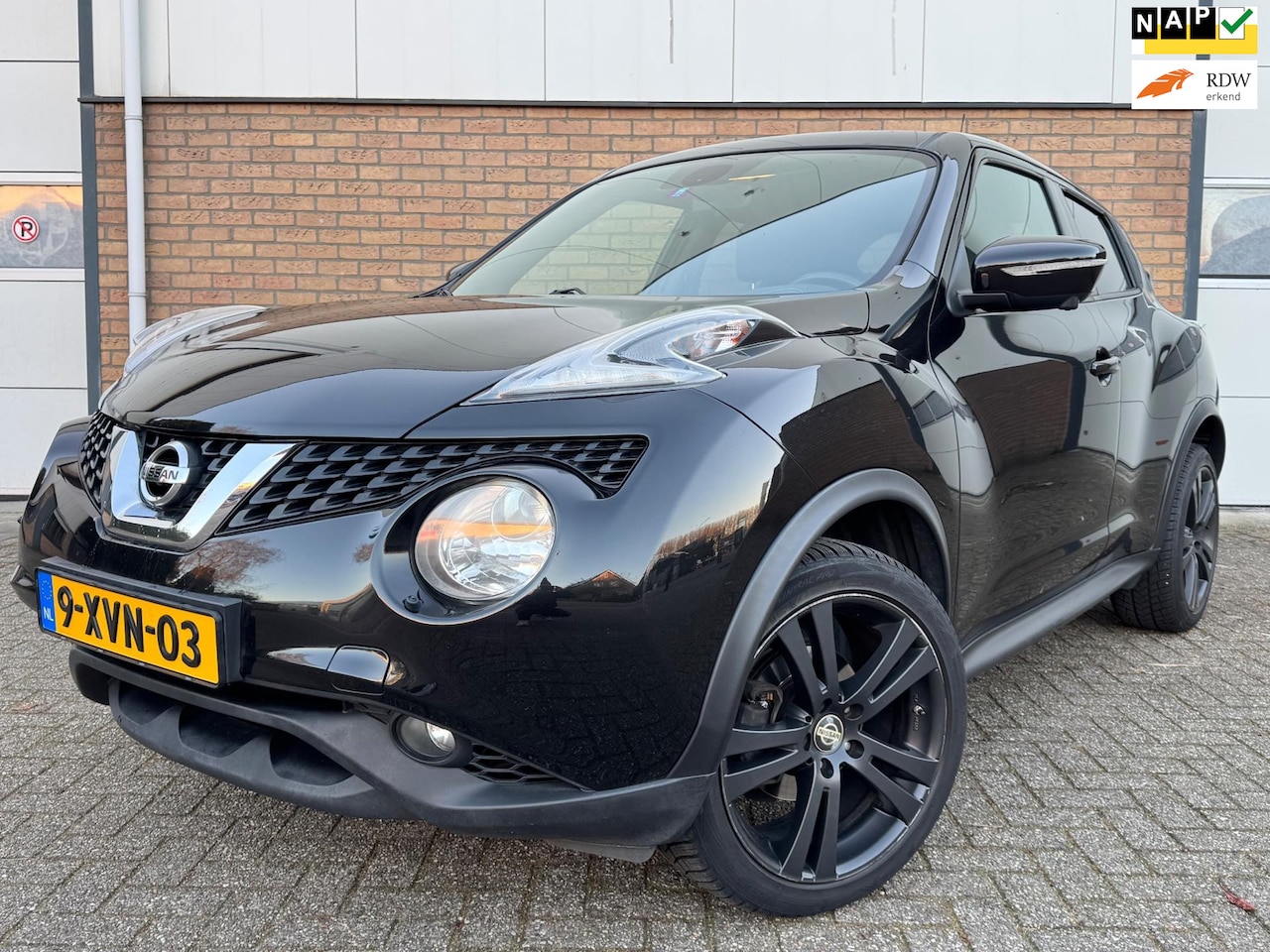 Nissan Juke - 1.2 DIG-T S/S Tekna LEDER/NAVI/PANO/VOL OPTIES !!! - AutoWereld.nl