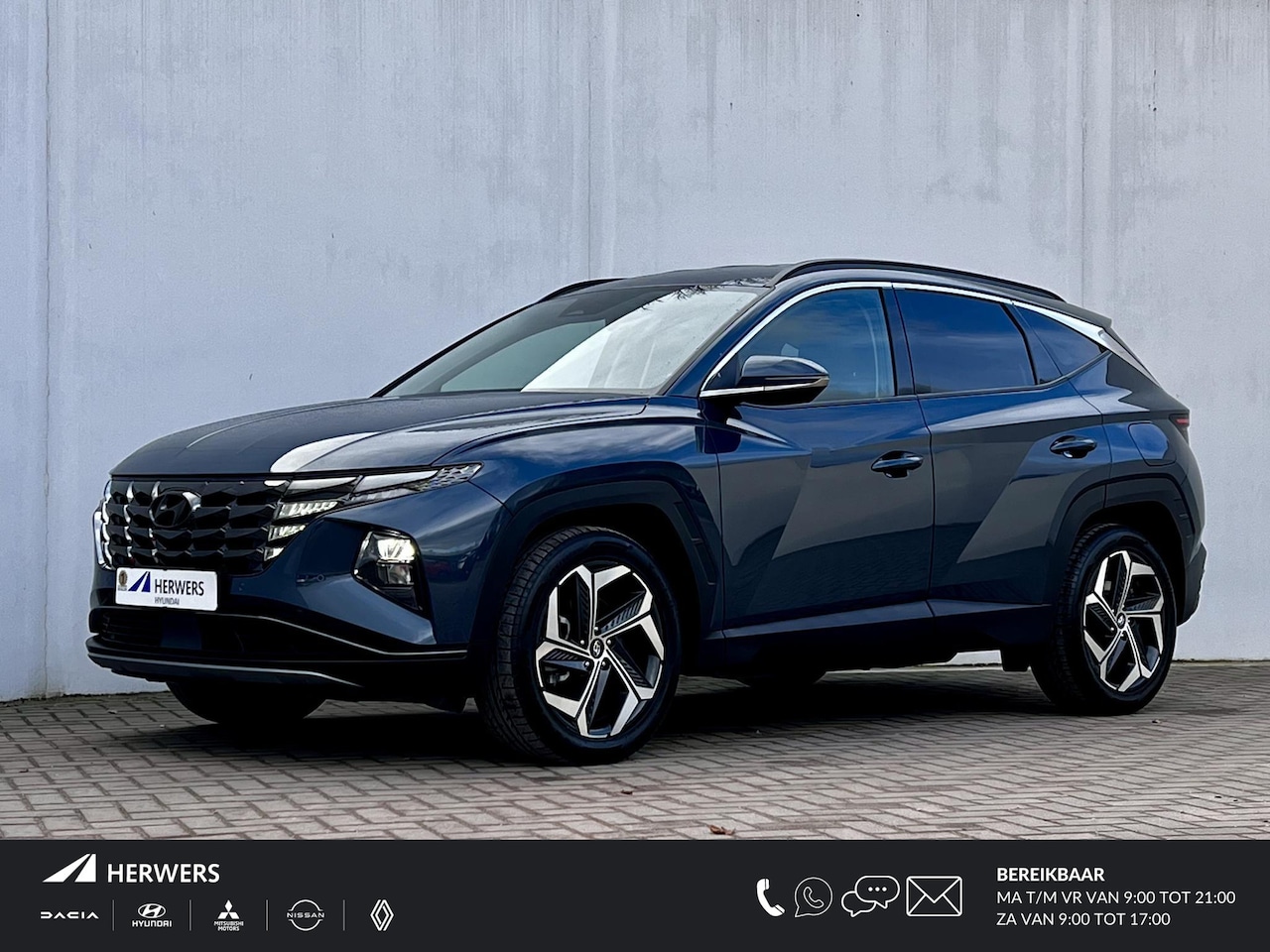 Hyundai Tucson - 1.6 T-GDI HEV 230PK Comfort Smart / 1650kg Trekgewicht / |Elektr. klep / Stuur- en stoelve - AutoWereld.nl