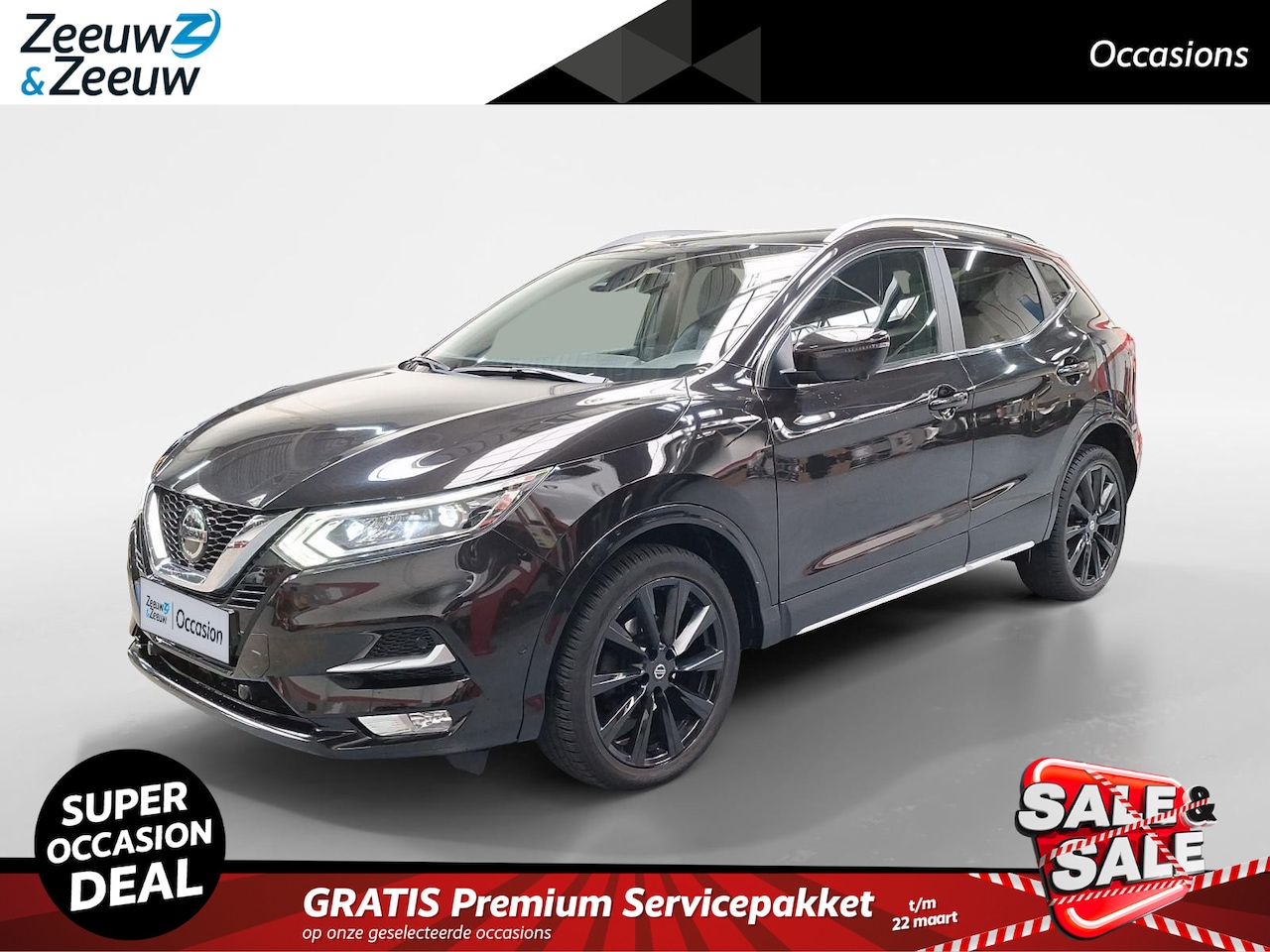 Nissan Qashqai - 1.3 DIG-T Tekna Plus 160PK AUTOMAAT | Navigatie, Apple Carplay en Android Auto | Adaptive - AutoWereld.nl