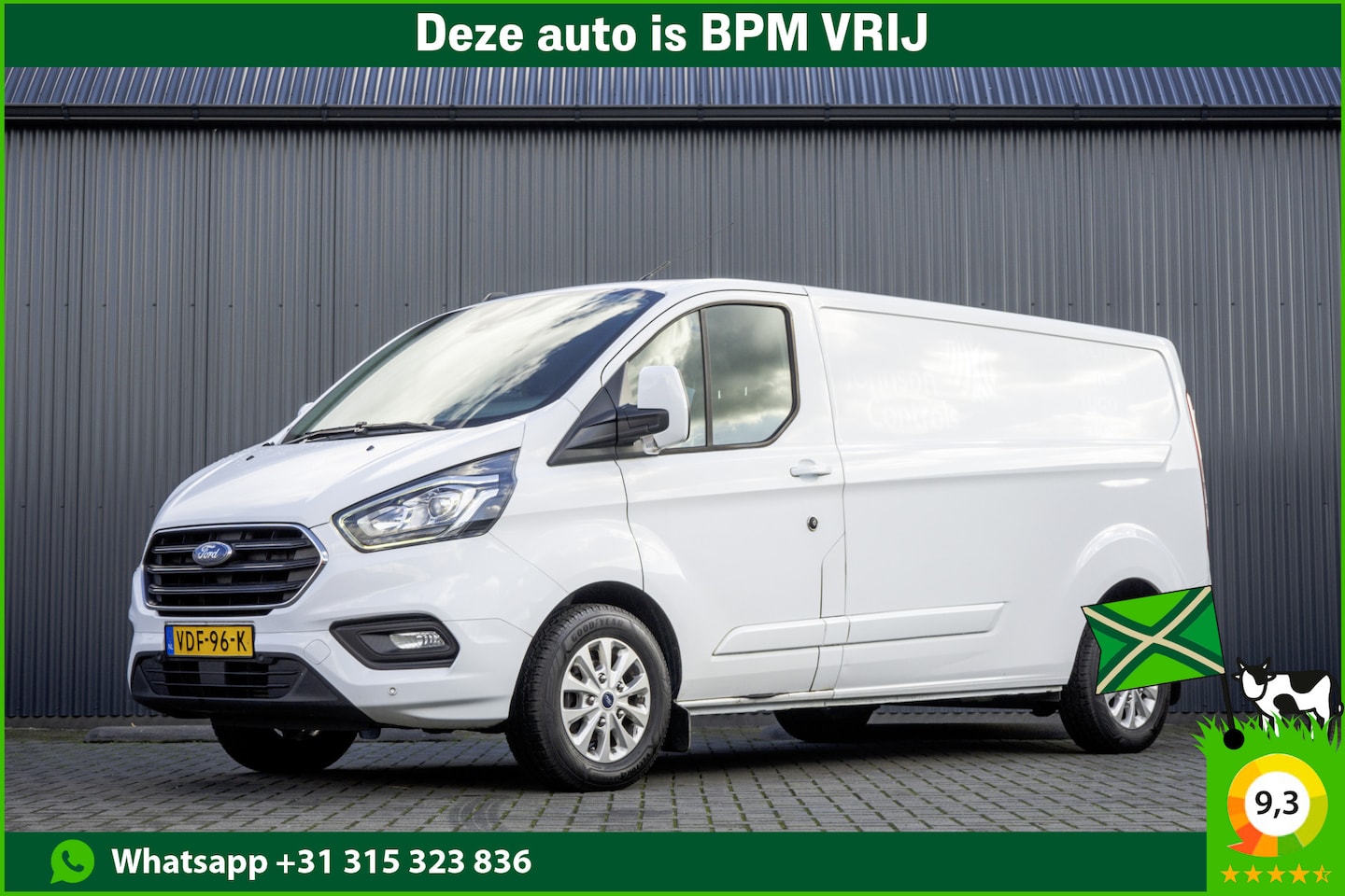 Ford Transit Custom - 2.0 TDCI L2H1 | Automaat | 130 PK | Euro 6 | - AutoWereld.nl