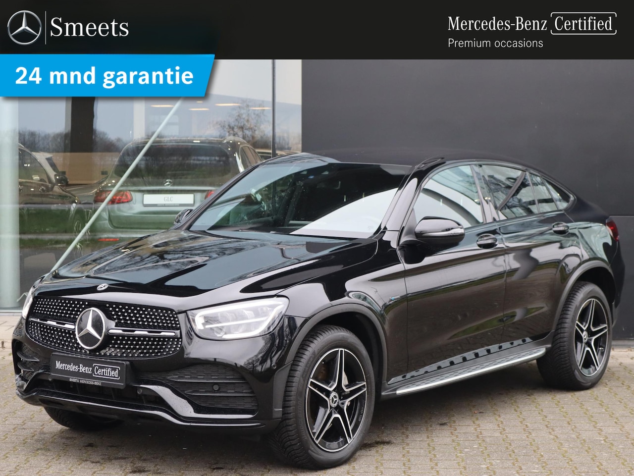 Mercedes-Benz GLC-klasse Coupé - 300e 4MATIC Business Solution AMG LED | Camera | Burmester | Automaat - AutoWereld.nl