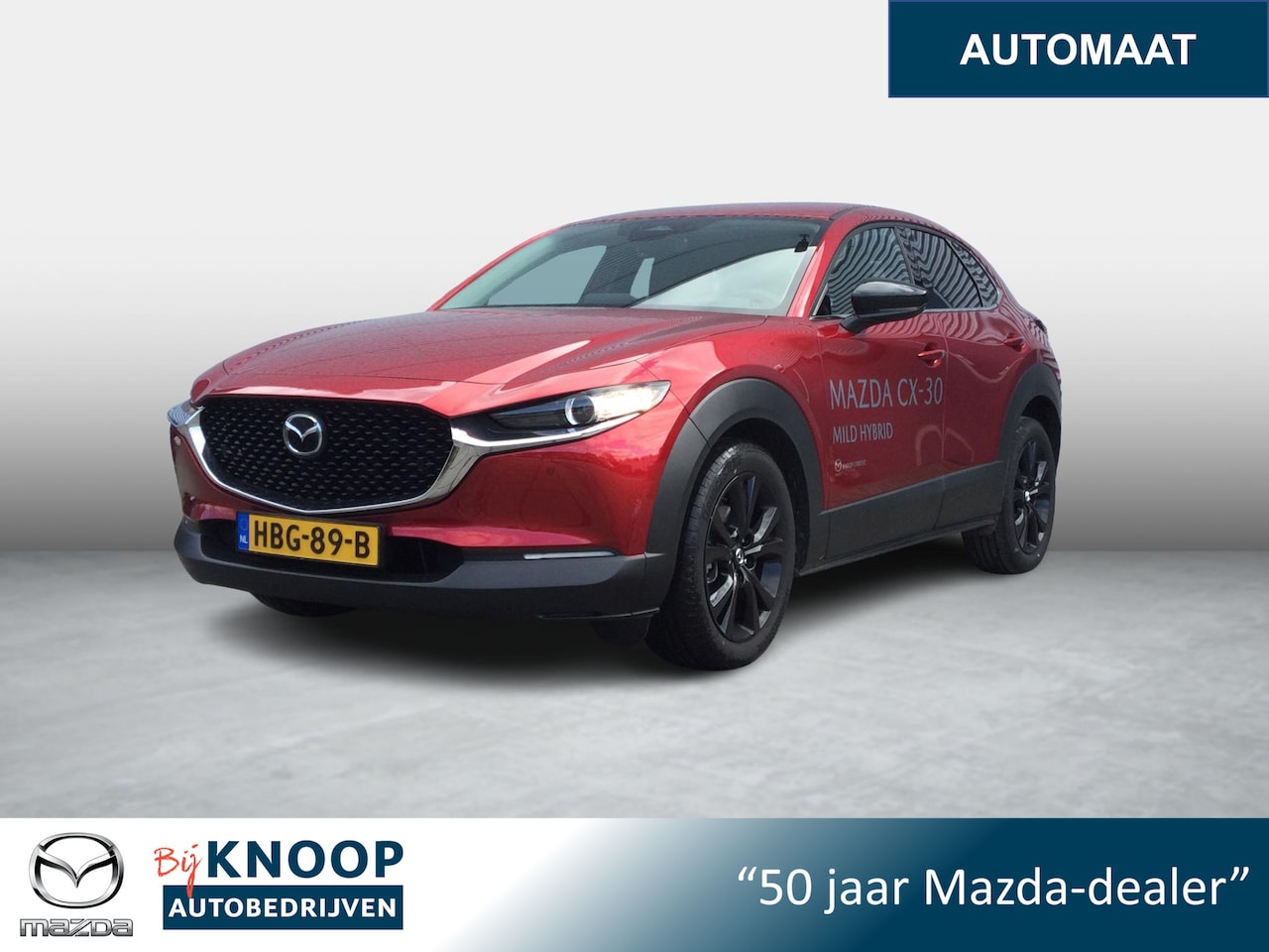 Mazda CX-30 - 2.5 e-SkyActiv-G M Hybrid Homura | Camera | Adpt. Cruise | LED | - AutoWereld.nl