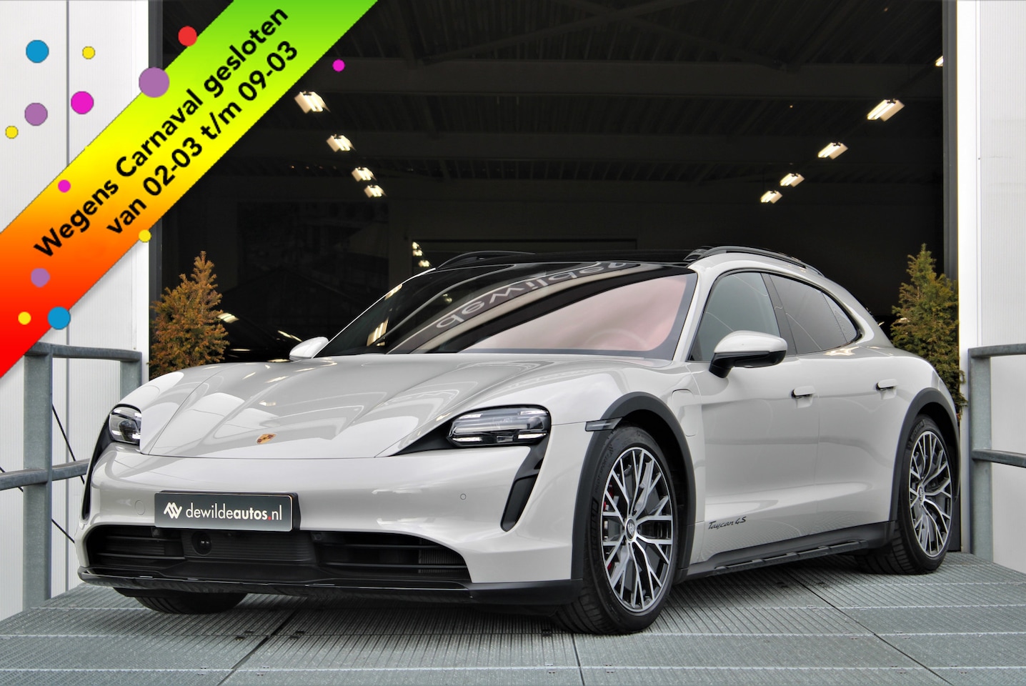 Porsche Taycan Cross Turismo - 4S 571pk 93,4 kWh Performance Battery Plus Pano PassengerDisplay - AutoWereld.nl