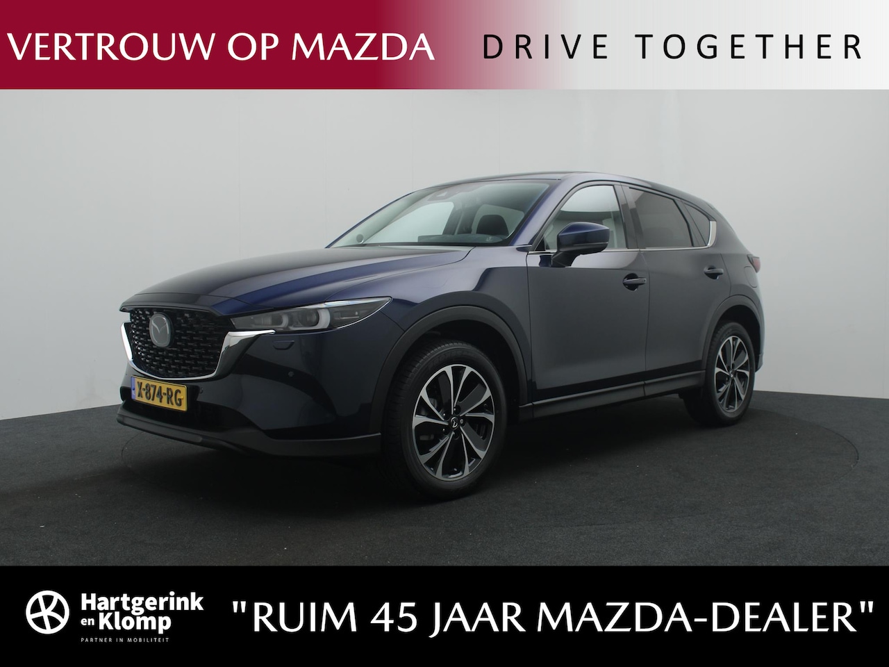 Mazda CX-5 - 2.0 e-SkyActiv-G Exclusive-Line : dealer onderhouden - AutoWereld.nl